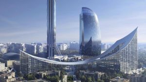 Viaggio nel cantiere dello “Sdraiato”: la quarta torre di CityLife sarà pronta entro il 2026. In cantiere 600 operai-alpinisti