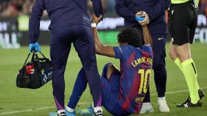 El doctor Ripoll avisa sobre la posible lesión de Lamine Yamal: 