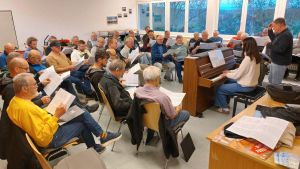 Sänger feiern über ein langes Wochenende