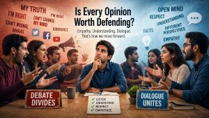 Is Every Opinion Worth Defending? Why Empathy And Open Dialogue Matter More Than Ever