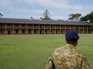 Anzac Day the perfect time for a barracks backflip