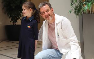 7-year-old girl critically injured by Iranian missile is discharged from hospital