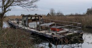 Thousands of pounds still needed to salvage rare boat found in Norfolk Broads