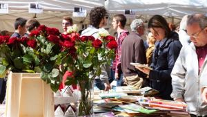 Barcellona, pagine da leggere e rose da annusare