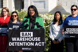 Tlaib Introduces Bill to Ban ICE From Using Warehouses to Detain Immigrants