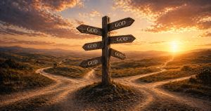 Wherever you turn, God is there!