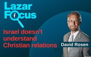 David Rosen: Israel doesn’t adequately understand Christian relations