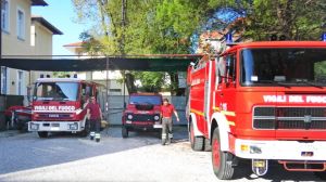 A Grado quattro container per la sede provvisoria dei Vigili del fuoco