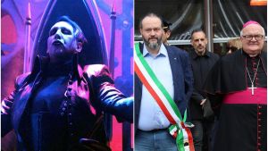 Scontro su Manson tra sindaco e vescovo, la replica della diocesi: 