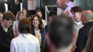 Mary er kommet til Torvehallerne: Derfor er hun i Vejle i dag