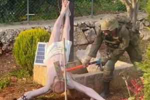 Defiling Statues of Jesus: Israel’s Counterfeit Outrage at Cultural Vandalism