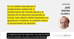 La regularización de migrantes: una oportunidad para la cohesión, la justicia y la sostenibilidad