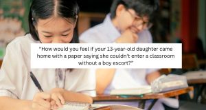 A middle school Greek history simulation asked girls to act subservient to boys for weeks. One mom asked a simple question: was this necessary?