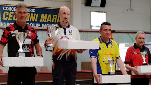Bocce, trofeo dei millecinque. A Casenuove in gara tutti i big di categoria. Il trionfo di Di Nicola