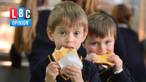 Every child should have a hot meal at school. I know the stigma of going without