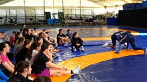 Raduni di lotta olimpica (Fijlkam), stage di ju jutsu (Hontai Yoshin Ryu) e cheerleading