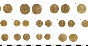 Hoard of gold coins discovered during metal detecting rallies