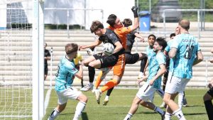 Der FC 08 Villingen und der 1. Göppinger SV trennen sich 0:0