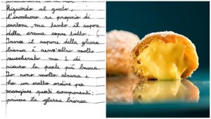 Mirandola, il tema della piccola Maia: «Il mio ricordo del cuore è il bignè della pasticceria Busuoli»