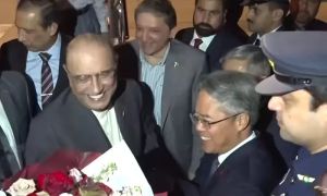 President Zardari arrives in China for visit focused on 'economic cooperation, CPEC'