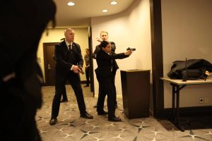 Trump evacuated from White House Correspondents’ Dinner after shots fired; suspect apprehended