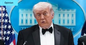 America is burning with political violence. It’s a fire that Trump keeps stoking