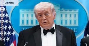 America is burning with political violence. It’s a fire that Trump keeps stoking