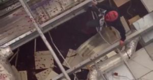 Norfolk man charged as van smashes into factory gate during protest