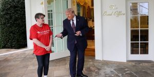 Trump's DoorDash Grandma 'No Tax on Tips' Stunt Was Beyond Tacky