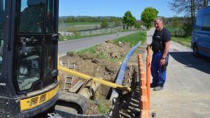 1700 Meter Rohre verlegt: Arbeiten an neuer Ittendorfer Wasserleitung kurz dem Abschluss