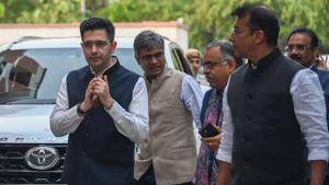 Raghav Chadha-Led Defection Of Seven Rajya Sabha MPs Plunges AAP Into Gravest Crisis Since Its Inception