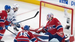 'We're battling': Canadiens fall short in Game 4 as coin-flip series continues
