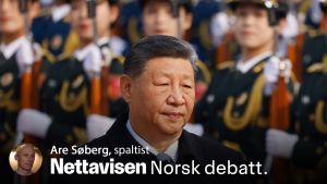 Vi legger oss på rygg for Xi