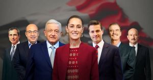 La imagen de los presidentes —y la presidenta— de México