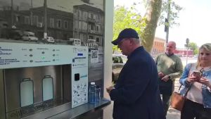 Le nuove casette dell'acqua nei rioni di Trieste