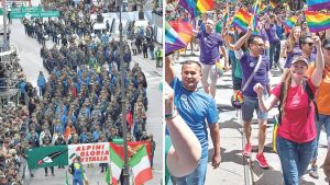 Passo indietro del Pride: il 26 settembre a Udine sfileranno solo gli alpini