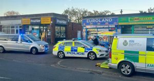 Woman left with serious injuries after being hit by 'unattended' van