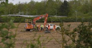 Workmen spotted on land earmarked for city's first Costco