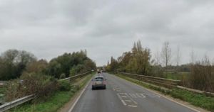 Drivers delayed after two-vehicle crash on A146