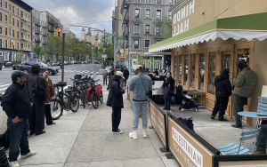 NYC Hinds Hall Palestinian eatery has good hummus, wipes Israel off its menu maps