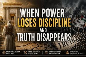 When Power Loses Discipline and Truth Disappears