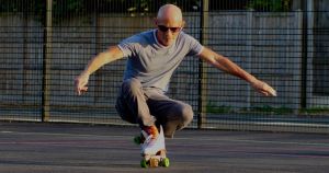 Builder with roller-skating obsession determined to set up over 50s squad