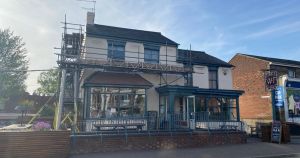 Golden Triangle pub's month-long restoration to finish this week