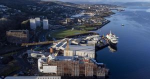 Why was state-owned Scottish shipyard ruled out of ferry contract?