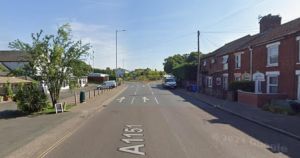 Cyclist injured in crash near busy roundabout