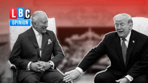 The King has struck exactly the right tone in America - warm, confident and surprisingly natural