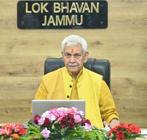 LG Sinha Reviews Security Preparedness for Amarnath Yatra