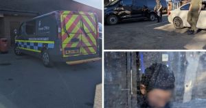 Two men arrested in immigration raid at kebab shop