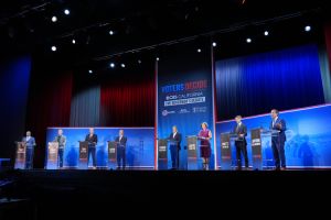 California’s Problems Take Center Stage in Tense Debate