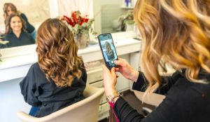 A stylist noticed a subtle change in client’s hair and immediately asked if she was pregnant